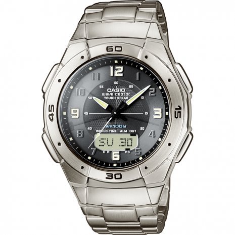 Watch Casio Man Waveceptor in Titanium WVA-470T - WVA-470T
